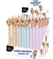 Długopis wymazywalny automatyczny z figurką C Kidea D Kapibara Derform